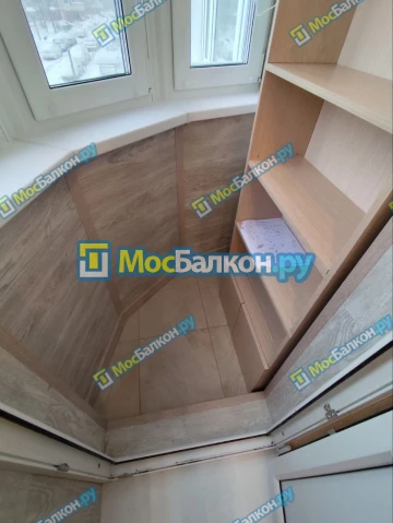 Балкон под ключ в Дзержинском | Выгодные цены на ремонт и отделку балконов и лоджий под ключ от 2700 руб. в МосБалкон