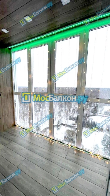 Панорамное остекление заказать под ключ по выгодной цене в Дзержинском от компании МосБалкон