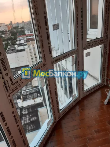 Панорамное остекление заказать под ключ по выгодной цене в Дзержинском от компании МосБалкон