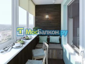 Заказать балкон в Дзержинском цена от 1320 руб | Остекление балконов и лоджий МосБалкон