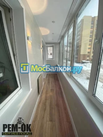 Заказать балкон в Дзержинском цена от 1320 руб | Остекление балконов и лоджий МосБалкон