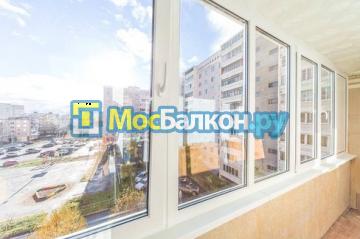 Остекление и отделка балконов в Братеево