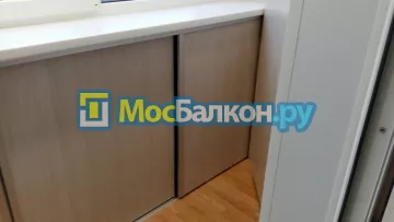 Шкаф на балкон купить в Дзержинском на заказ недорого от МосБалкон