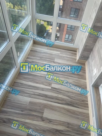 Панорамное остекление заказать под ключ по выгодной цене в Дзержинском от компании МосБалкон