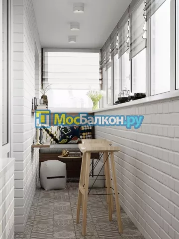 Заказать балкон в Дзержинском цена от 1320 руб | Остекление балконов и лоджий МосБалкон