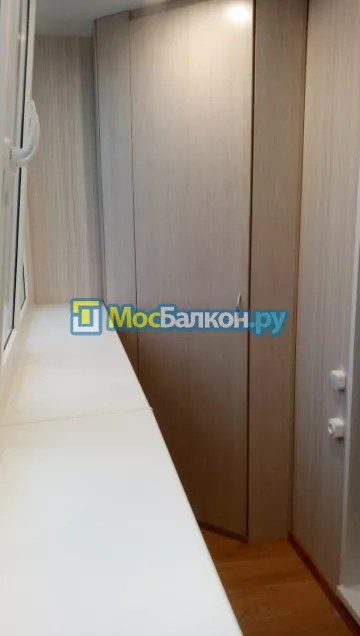 Шкаф на балкон купить в Дзержинском на заказ недорого от МосБалкон