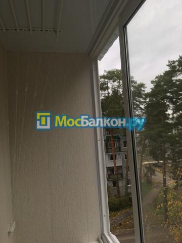 Алюминиевое остекление лоджии 3 метра