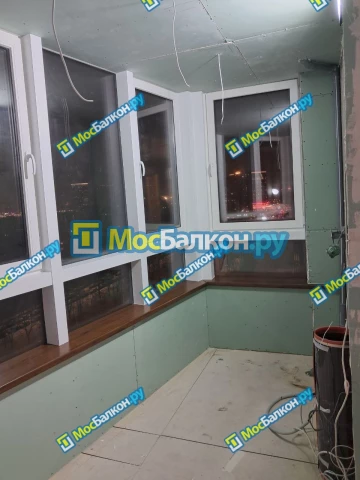 Отделка балконов гипсокартонном в Москве и области | Цены под ключ