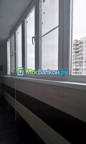 Пластиковое остекление балконов под ключ по доступным ценам в Дзержинском | МосБалкон