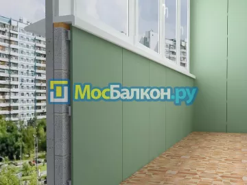 Заказать балкон в Дзержинском цена от 1320 руб | Остекление балконов и лоджий МосБалкон