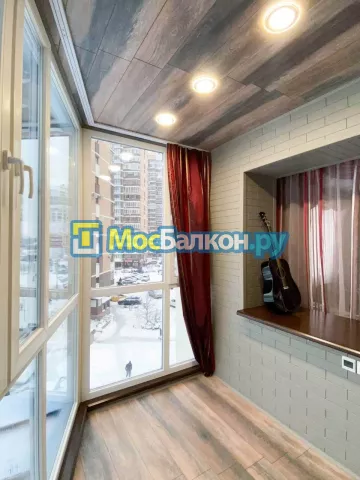 Заказать балкон в Дзержинском цена от 1320 руб | Остекление балконов и лоджий МосБалкон