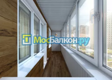 Отделка балконов в Дзержинском | Отделка балконов и лоджий и обшивка под ключ в МосБалкон