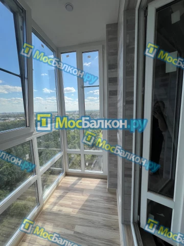 Панорамное остекление заказать под ключ по выгодной цене в Дзержинском от компании МосБалкон