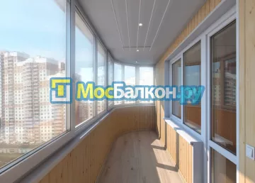 Заказать балкон в Дзержинском цена от 1320 руб | Остекление балконов и лоджий МосБалкон