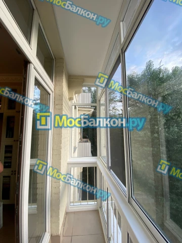 Панорамное остекление заказать под ключ по выгодной цене в Дзержинском от компании МосБалкон
