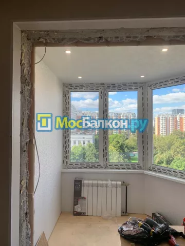 Заказать балкон в Дзержинском цена от 1320 руб | Остекление балконов и лоджий МосБалкон