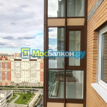 Остекление лоджий под ключ по выгодной цене в Дзержинском – застеклить лоджию и балкон в МосБалкон