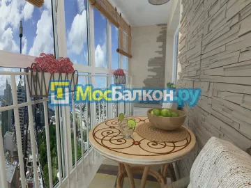 Пластиковое остекление балконов под ключ по доступным ценам в Дзержинском | МосБалкон