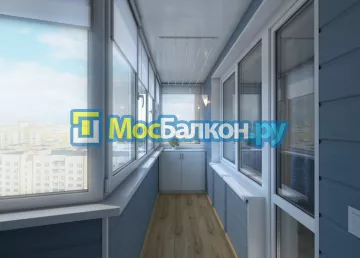 Заказать балкон в Дзержинском цена от 1320 руб | Остекление балконов и лоджий МосБалкон