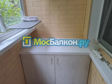 Шкаф на балкон купить в Дзержинском на заказ недорого от МосБалкон